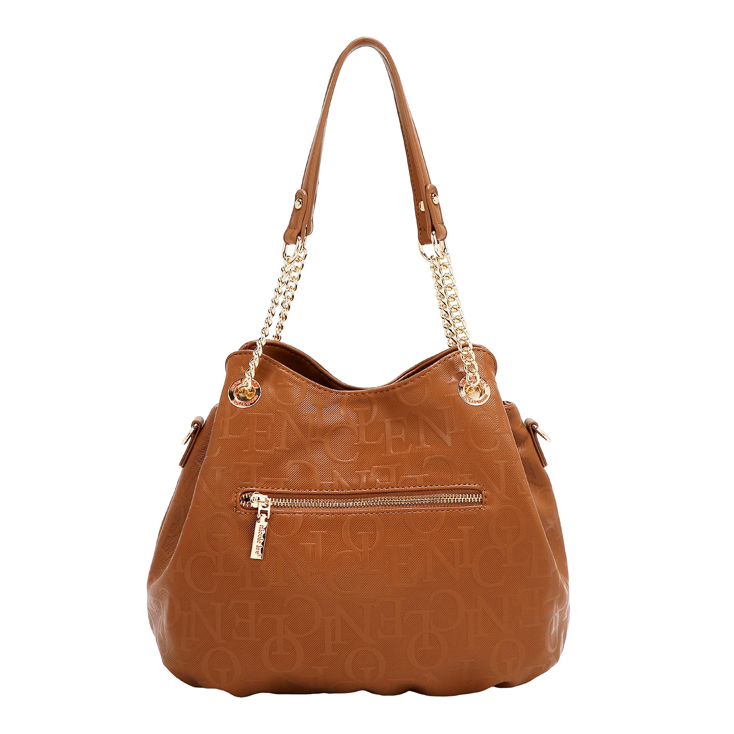 EMBOSSED ELEGANCE HANDBAG
