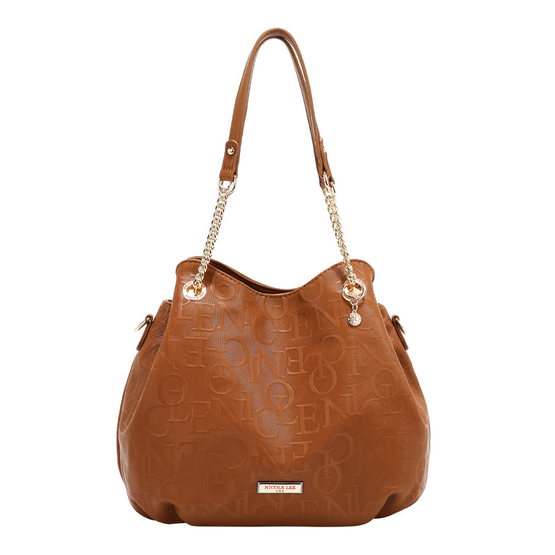 EMBOSSED ELEGANCE HANDBAG