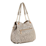 EMBOSSED ELEGANCE HANDBAG