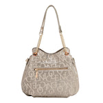 EMBOSSED ELEGANCE HANDBAG