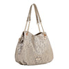 EMBOSSED ELEGANCE HANDBAG