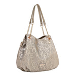 EMBOSSED ELEGANCE HANDBAG