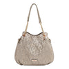 EMBOSSED ELEGANCE HANDBAG