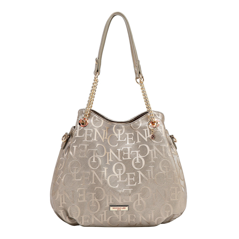 EMBOSSED ELEGANCE HANDBAG