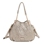 EMBOSSED ELEGANCE HANDBAG