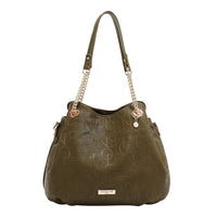 EMBOSSED ELEGANCE HANDBAG
