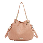 EMBOSSED ELEGANCE HANDBAG