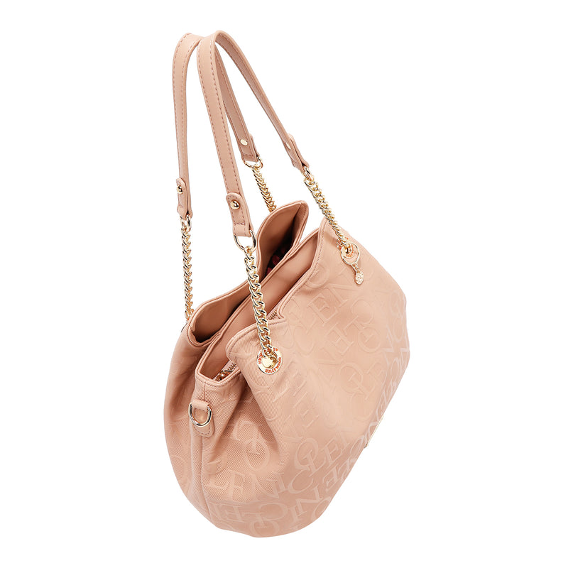 EMBOSSED ELEGANCE HANDBAG