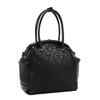 EMBOSSED ELEGANCE FRAME SHOULDER BAG