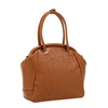 EMBOSSED ELEGANCE FRAME SHOULDER BAG