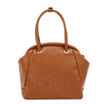 EMBOSSED ELEGANCE FRAME SHOULDER BAG