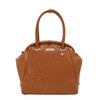 EMBOSSED ELEGANCE FRAME SHOULDER BAG