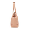 EMBOSSED ELEGANCE FRAME SHOULDER BAG