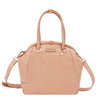 EMBOSSED ELEGANCE FRAME SHOULDER BAG
