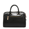 EMBOSSED LOGO BOSTON BAG
