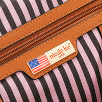 EMBOSSED LOGO BOSTON BAG