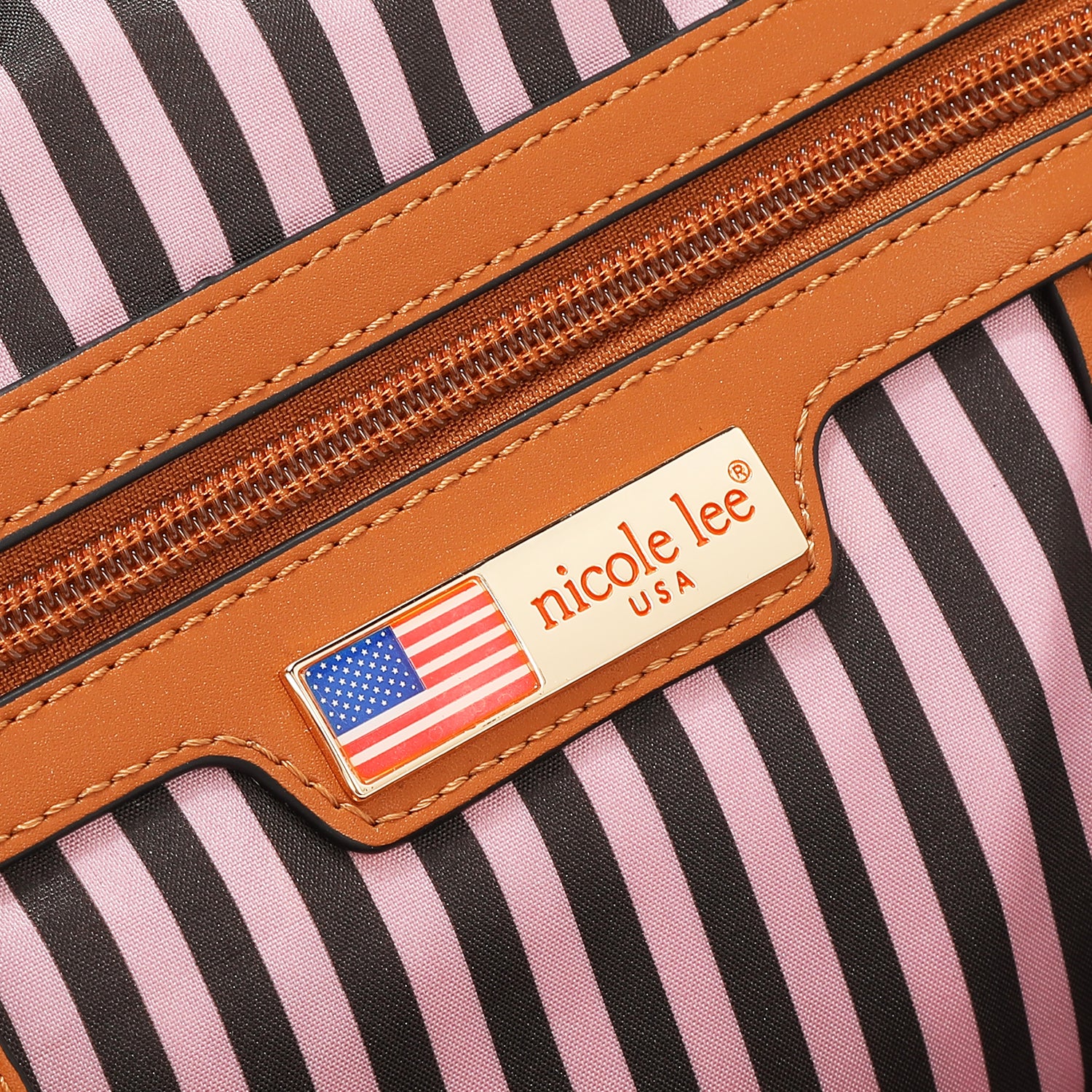 EMBOSSED LOGO BOSTON BAG