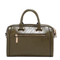 EMBOSSED LOGO BOSTON BAG
