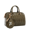 EMBOSSED LOGO BOSTON BAG