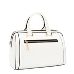 EMBOSSED LOGO BOSTON BAG