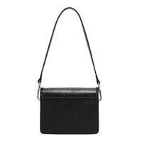 EMBOSSED NL CURVE SMALL SHOULDER BAG
