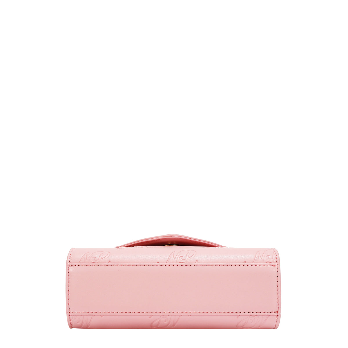 EMBOSSED NL CURVE SMALL TOP HANDLE BAG
