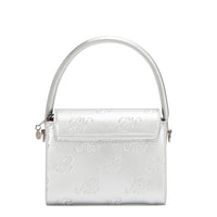 EMBOSSED NL CURVE SMALL TOP HANDLE BAG