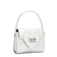 EMBOSSED NL CURVE SMALL TOP HANDLE BAG