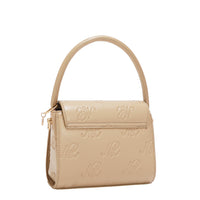 EMBOSSED NL CURVE SMALL TOP HANDLE BAG