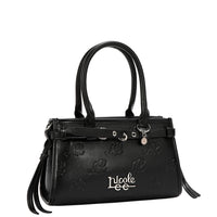 EMBOSSED NL CURVE SMALL TOTE BAG