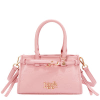 EMBOSSED NL CURVE SMALL TOTE BAG