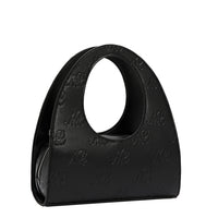 EMBOSSED NL CURVE  HANDBAG