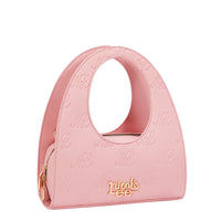 EMBOSSED NL CURVE  HANDBAG