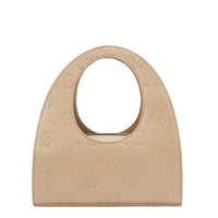 EMBOSSED NL CURVE  HANDBAG