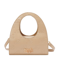 EMBOSSED NL CURVE  HANDBAG