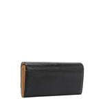 EMBOSSED LOGO TRIFOLD WALLET