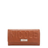 EMBOSSED LOGO TRIFOLD WALLET