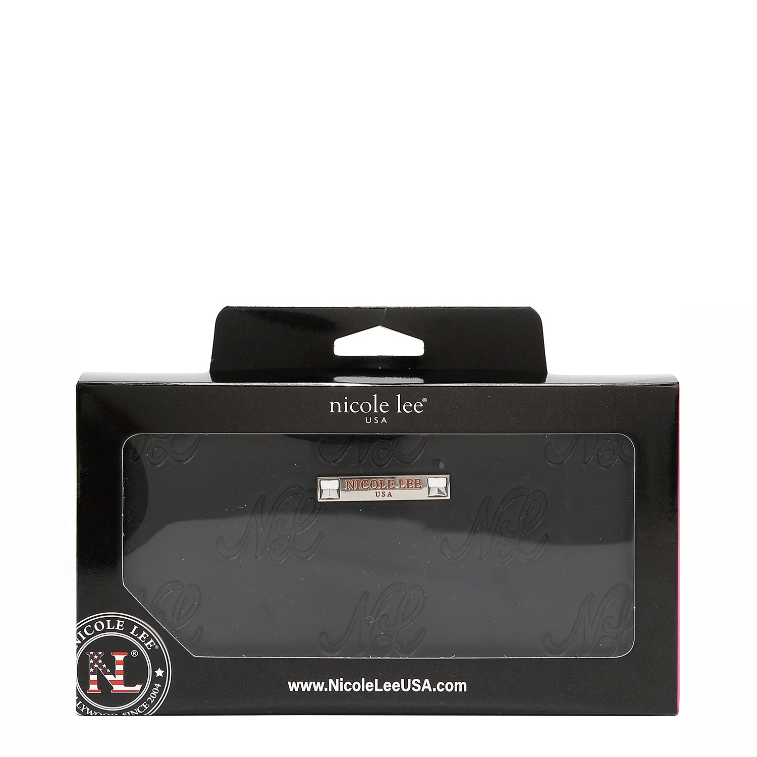 EMBOSSED NL CURVE WALLET