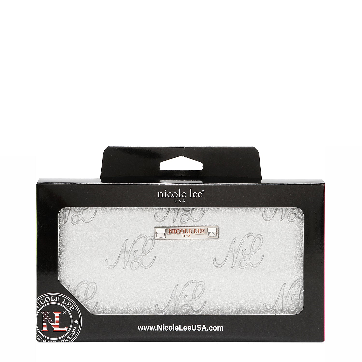 EMBOSSED NL CURVE WALLET