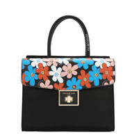 FLORAL POP SATCHEL BAG