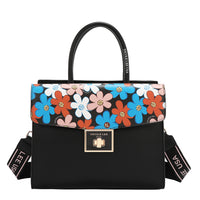 FLORAL POP SATCHEL BAG