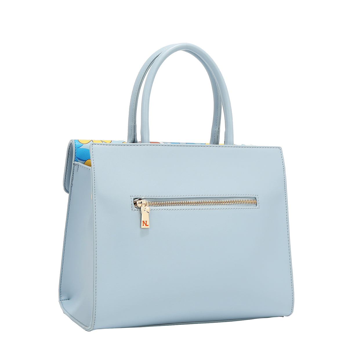 FLORAL POP SATCHEL BAG