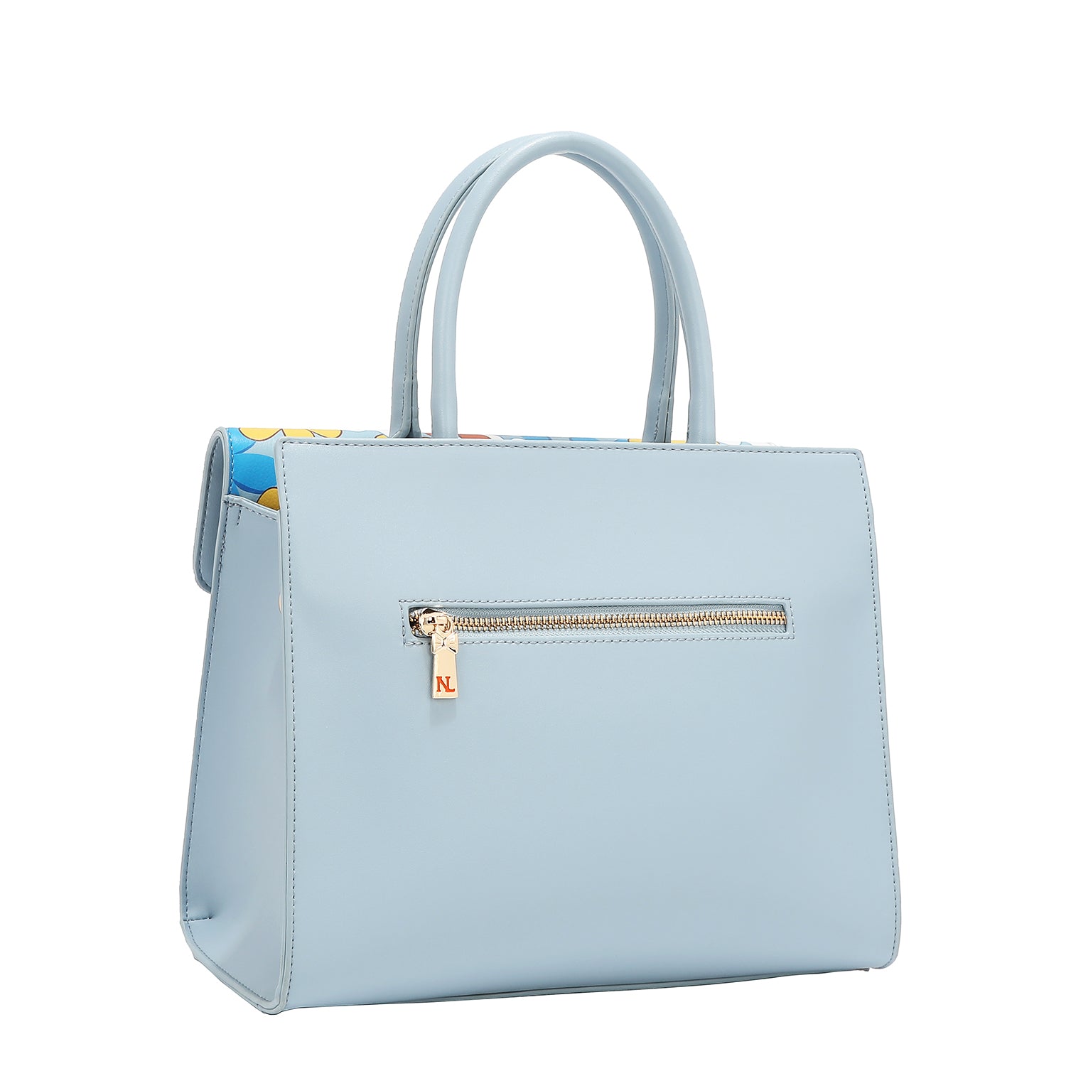 FLORAL POP SATCHEL BAG