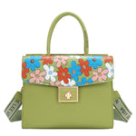 FLORAL POP SATCHEL BAG
