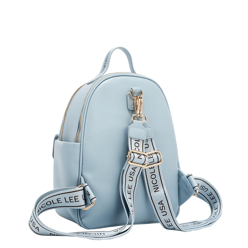 FLORAL POP FLAP BACKPACK