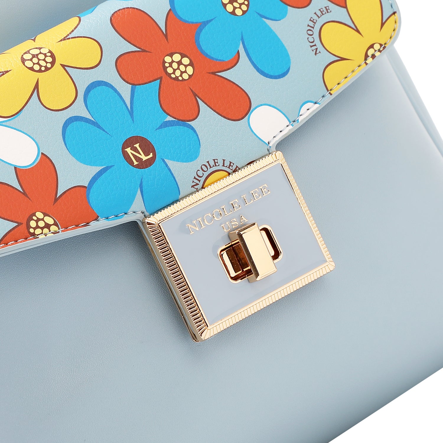 FLORAL POP FLAP BACKPACK