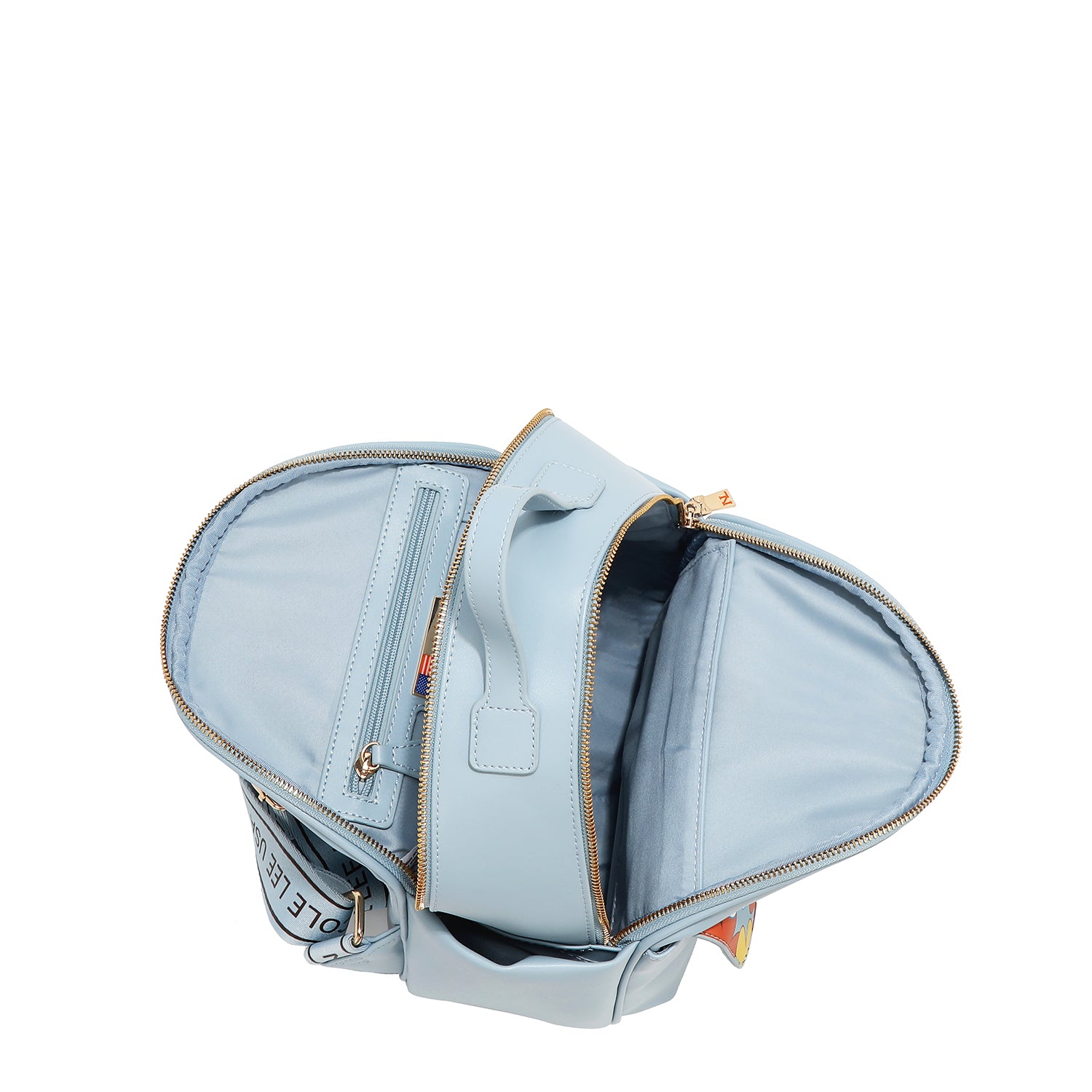 FLORAL POP FLAP BACKPACK
