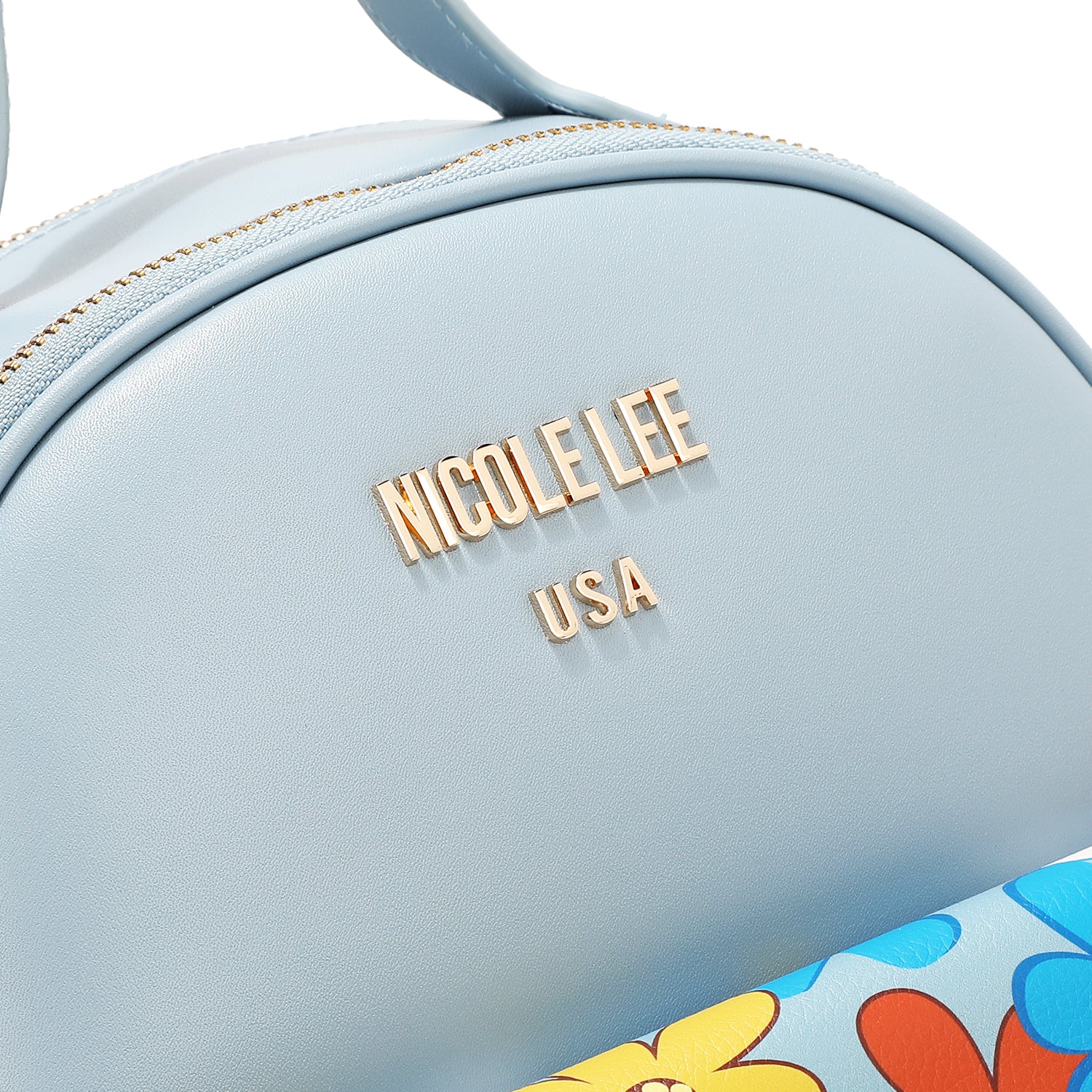 FLORAL POP FLAP BACKPACK