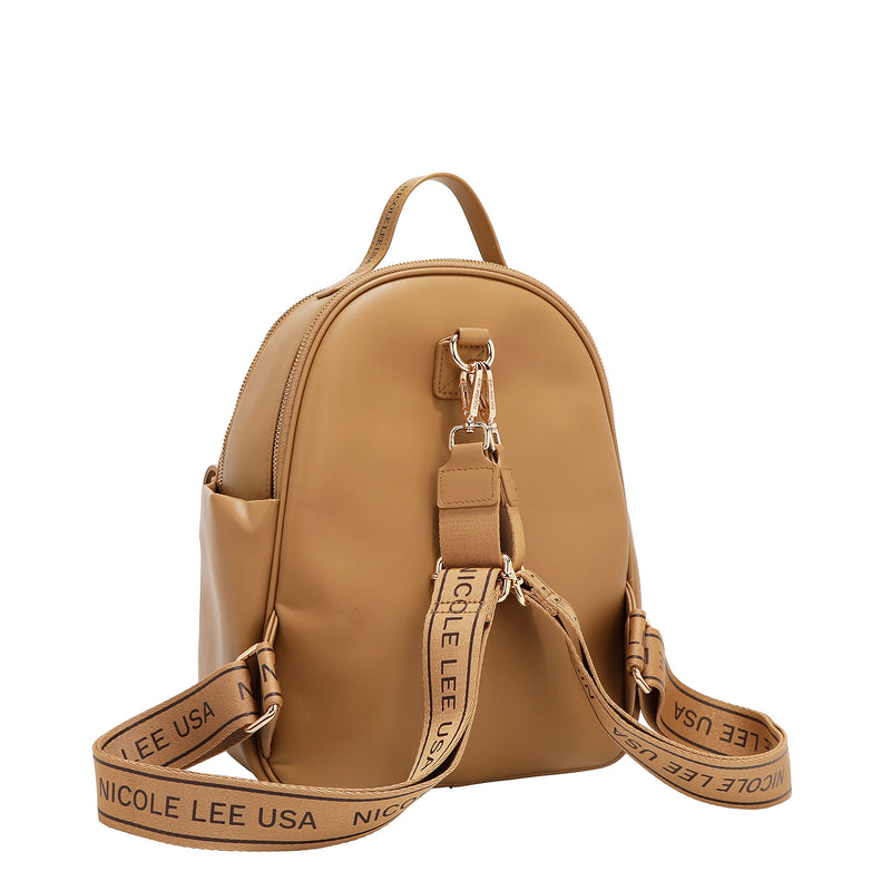 FLORAL POP FLAP BACKPACK
