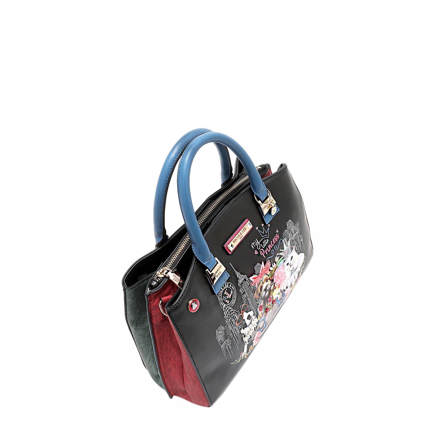 新品 CELINE 19SS ACADEMY 38 セリーヌ アカデミー パテントレザー ダービー シューズ エナメル ブラック 靴 箱 保存袋付 SMALL 16 BAG IN POROSUS CROCODILE - BLACK | CELINE